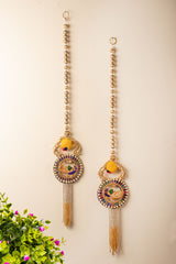 raditional Peacock Latkan Door Hanging