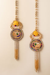 raditional Peacock Latkan Door Hanging