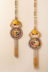 raditional Peacock Latkan Door Hanging