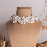 Handmade White Mogra Flower Jewelry
