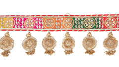 Multi Color Circle Handmade Gota Patti Bandarwal