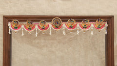 Traditional Handmade Gota Patti Peacock Bandarwal