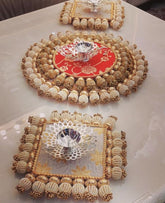 Designer Decorative Center Table Pooja Platters