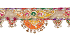 Exclusive Orange Handmade Gota Patti Bandarwal