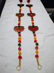 Colorful Lotus Hanging Latkans