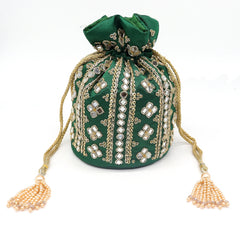 Zardosi Mirror Work Embroidered Beautiful Bridesmaid Wedding Purse