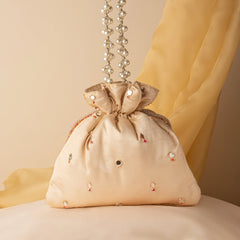 Gota Patti Mirror Work Exclusive Potli Purse