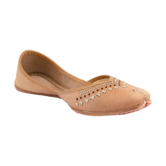 Open and Stylish Traditional Leather Juttis
