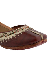Stylish Leather Traditional Jaipuri Jutties