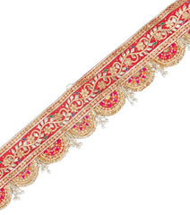 Pearl and Gota Work Door Hanging Toran