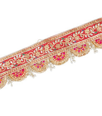 Pearl and Gota Work Door Hanging Toran