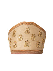Golden Embroidered Juttis For Women