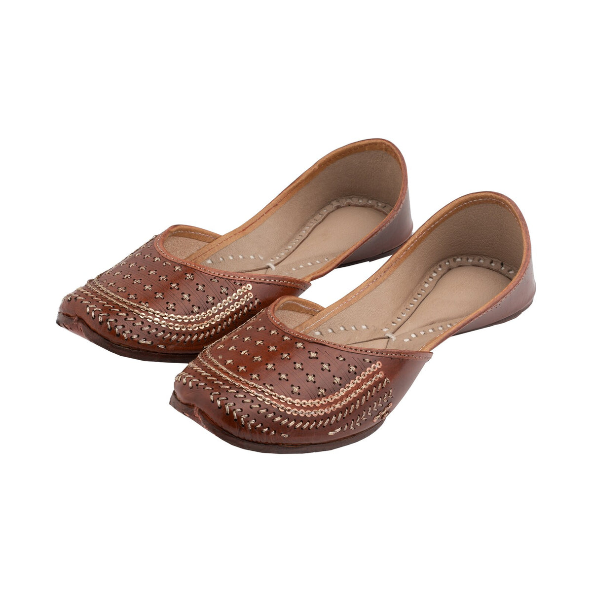 Beautiful Traditional Leather Juttis
