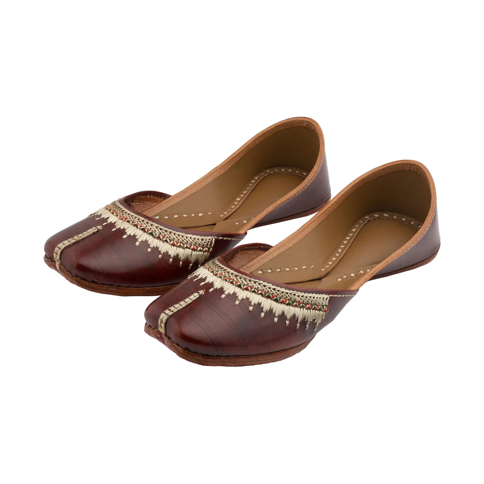 Stylish Leather Traditional Jaipuri Jutties