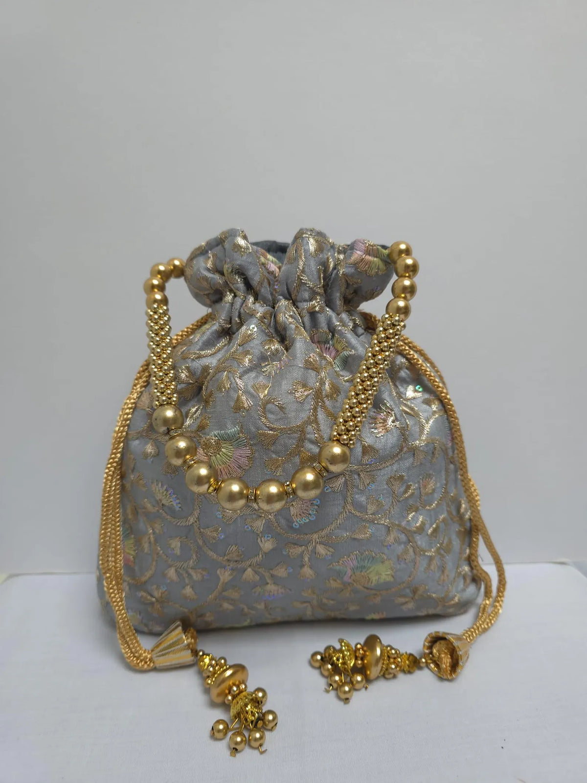 Handmade Traditional Potli Made Of Silk