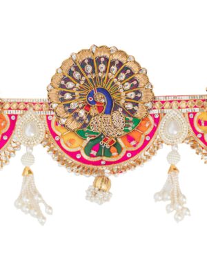 Ethnic Handcrafted Peacock Bandarwal / Toran for Main Door Entrance Decoration