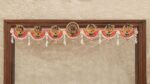 Ethnic Handcrafted Peacock Bandarwal / Toran for Main Door Entrance Decoration